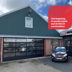 Transparantie en lichtinval met de Salco overheaddeur