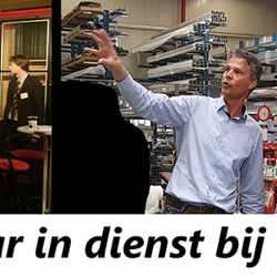 Dick Sijm 25 jaar in dienst bij Salco