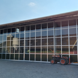 Beglaasde schuifdeurwand in Avenhorn