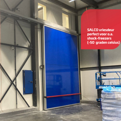 De SALCO vriesschuifdeur, perfect voor shock-freezers